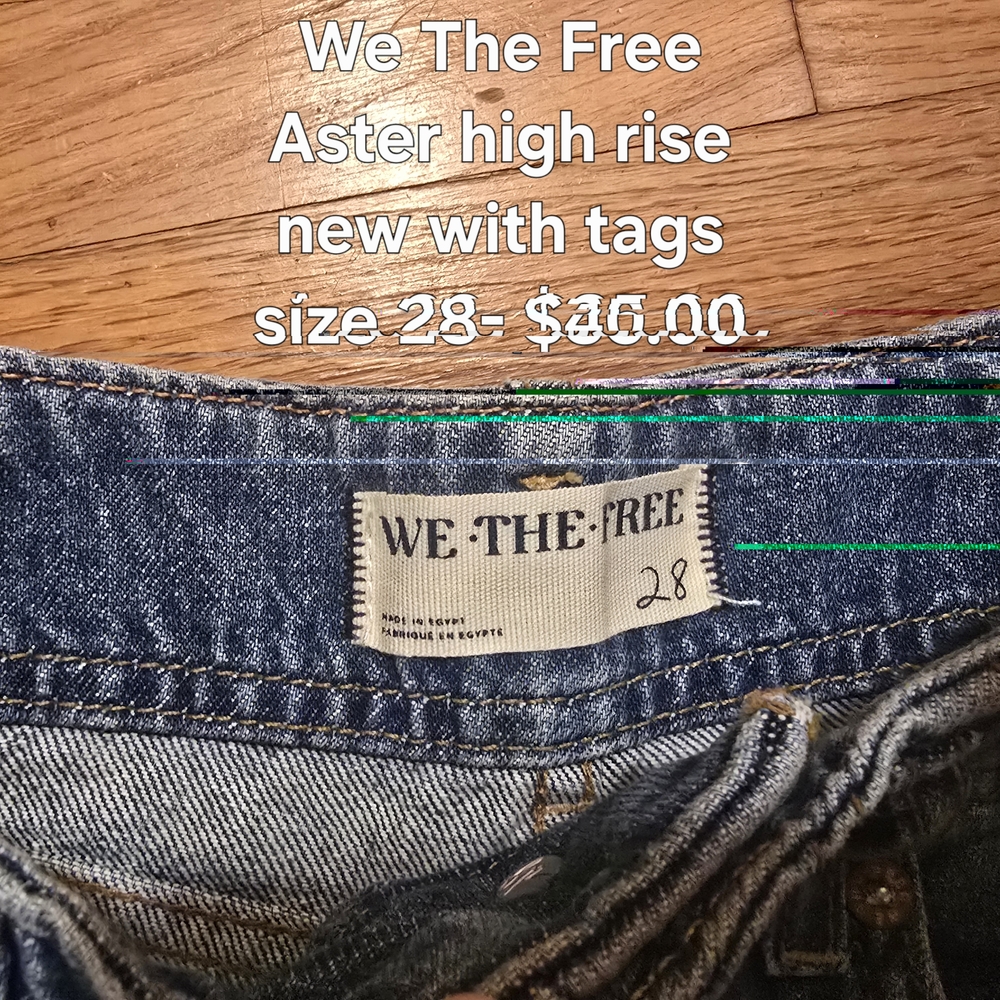 We The Free High Rise Jeans